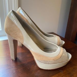 WHBM tan heels